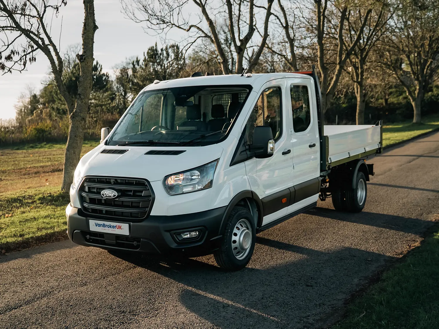 Ford Transit 350 L3 Diesel FWD 2.0 Ecoblue 130PS Leader D/Cab Tipper 1 WAY
